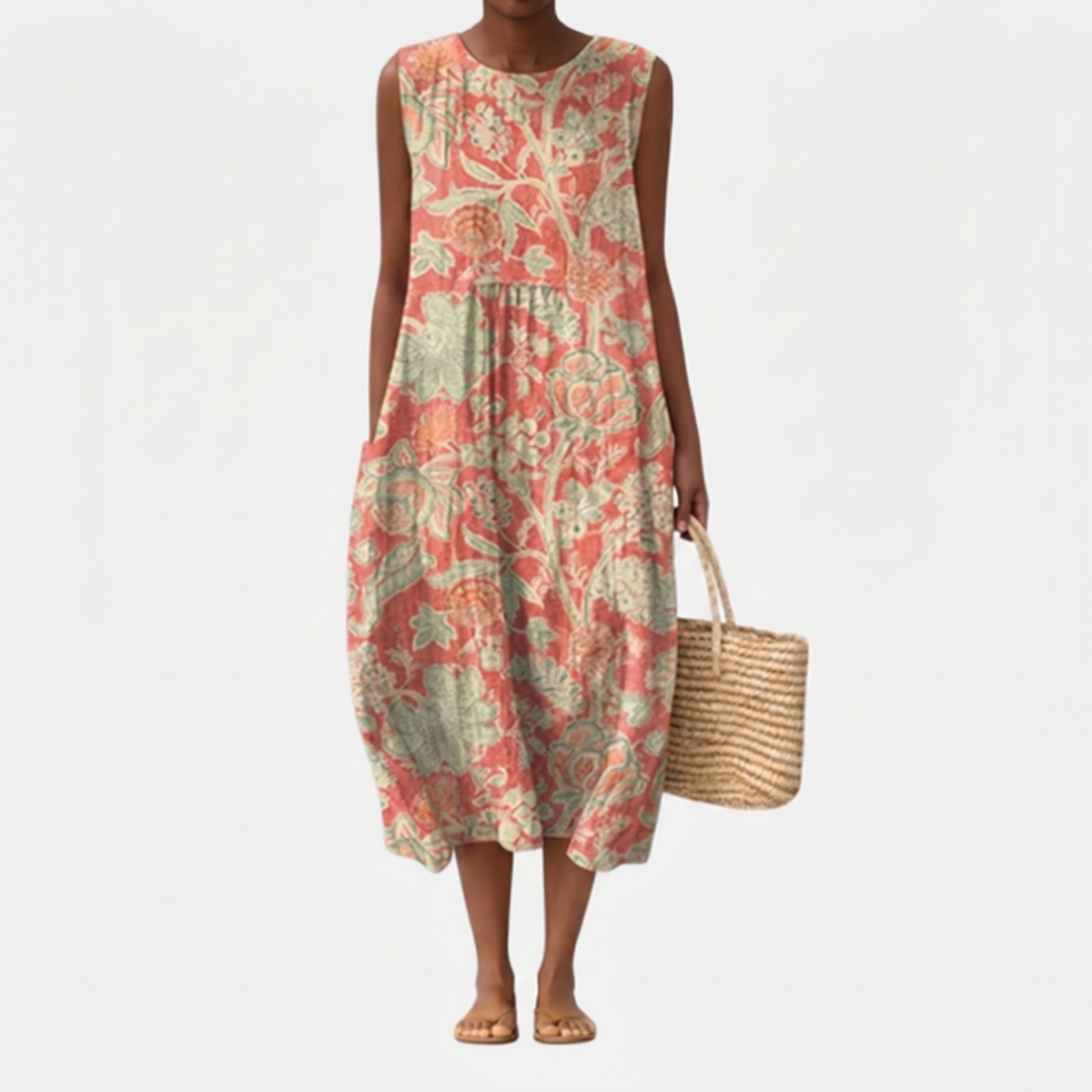 Raquel Everyday Midi Dress