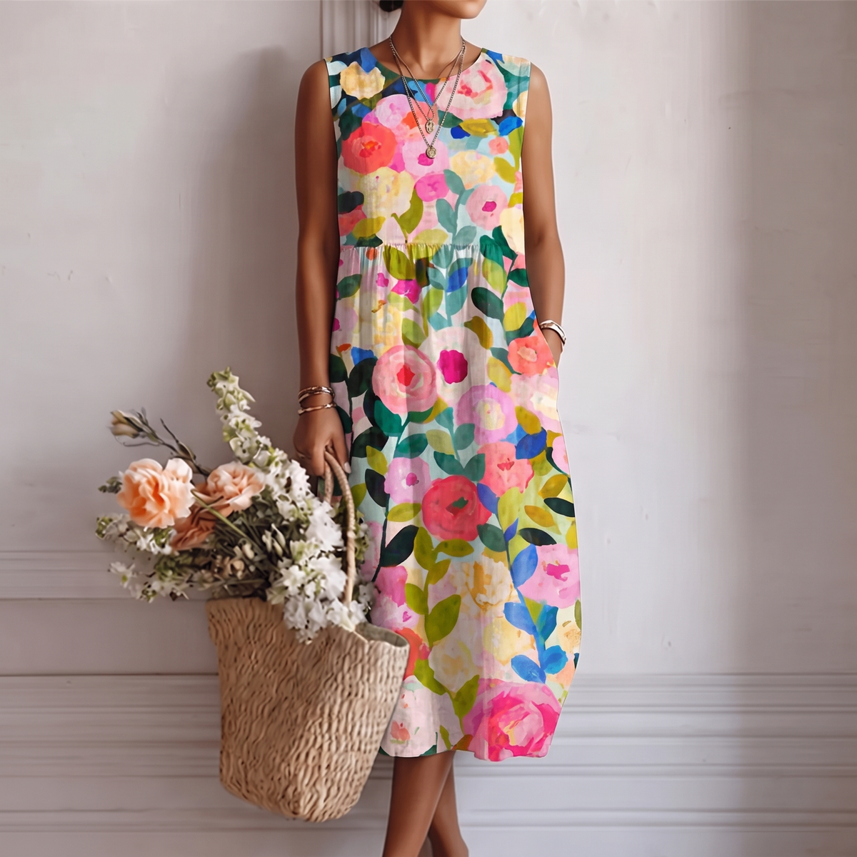 Ana Everyday Midi Dress