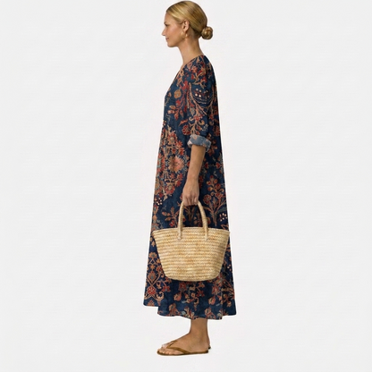 Adela Charming Floral Dress