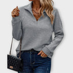 Teresa | Comfortable Half-Zip Sweater