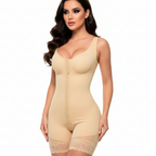 Lunea Mode Fajas Colombianas Shapewear for Women Tummy Control Post Surgery Full Body Shaper Butt Lifter with Zipper Crotch