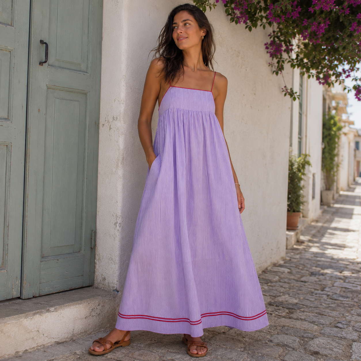 Pamela | Flowy Summer Maxi Dress