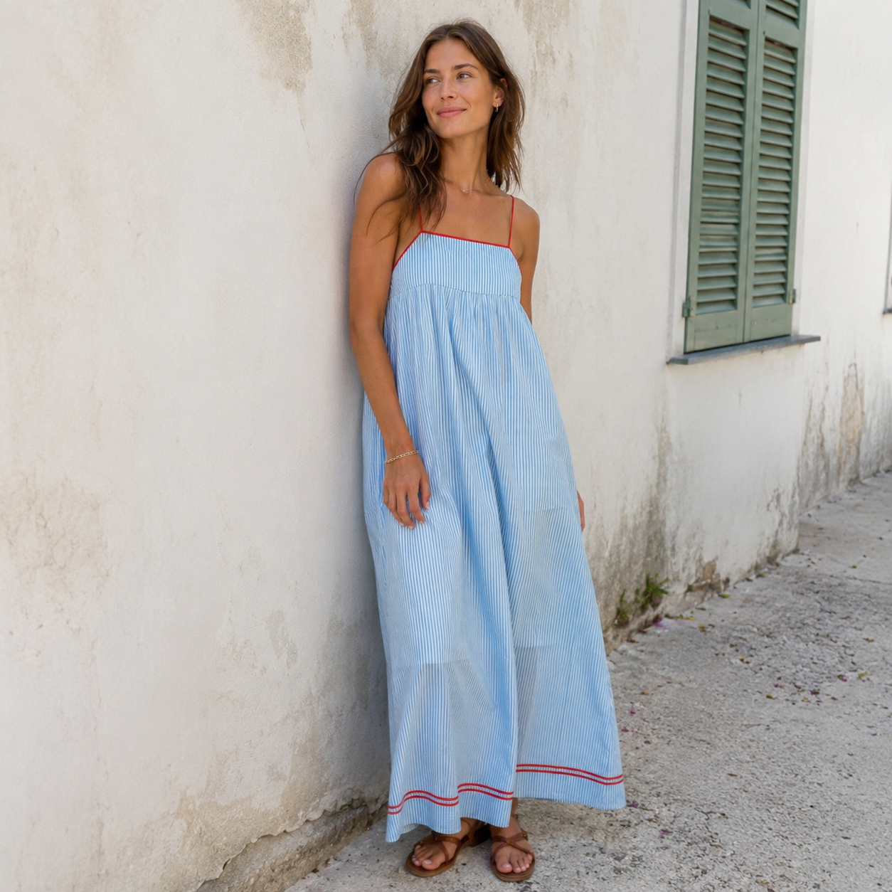 Pamela | Flowy Summer Maxi Dress