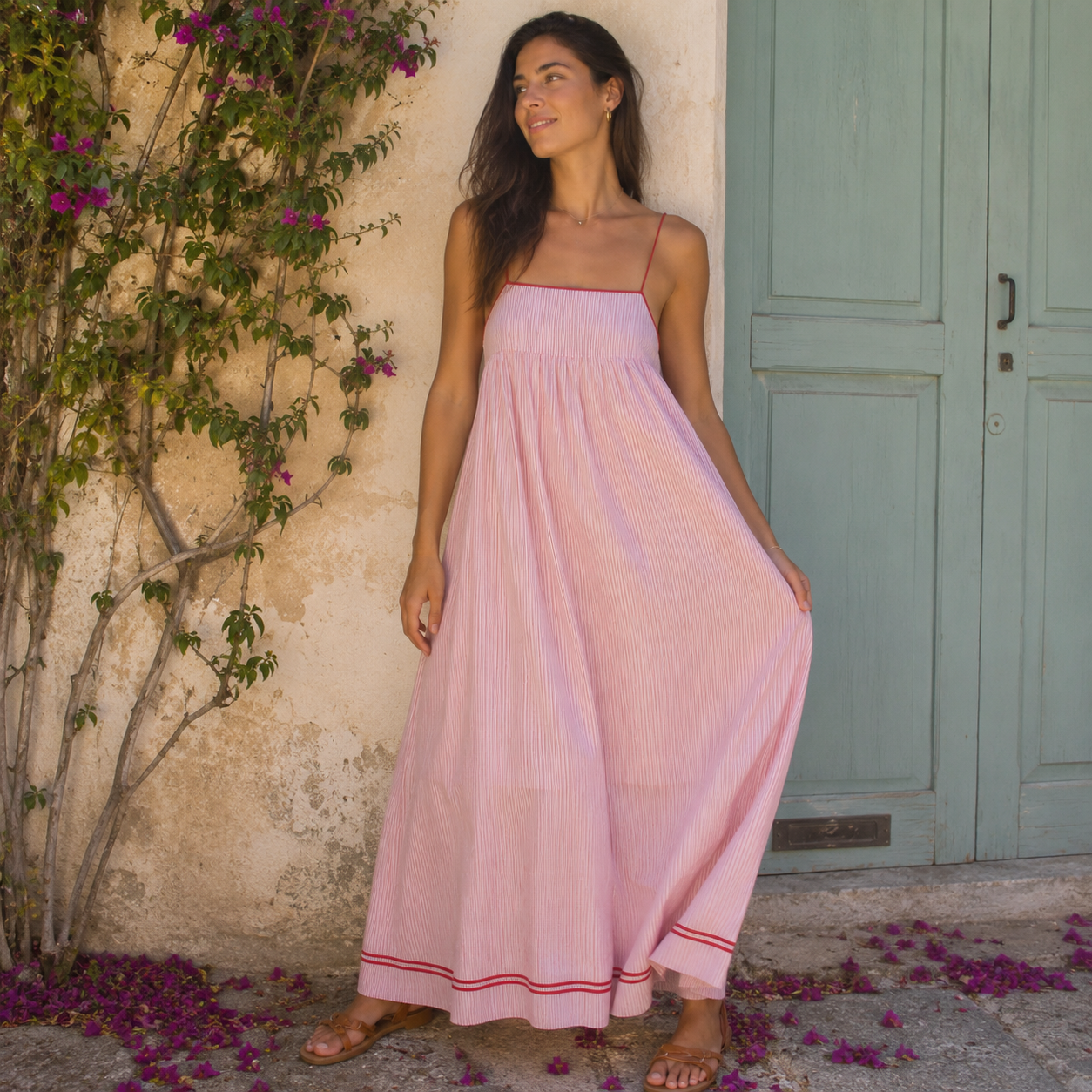 Pamela | Flowy Summer Maxi Dress