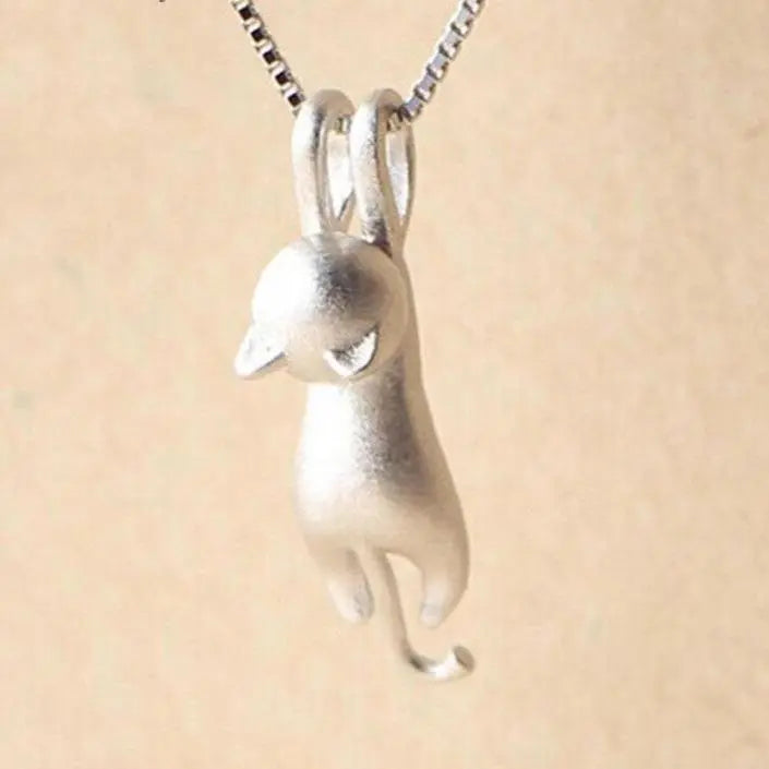 Cute 925 Silver Pendant Necklace