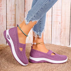 Lunea Mode® | The 'Cloud-Walk' Orthopedic Air-Mesh Loafer