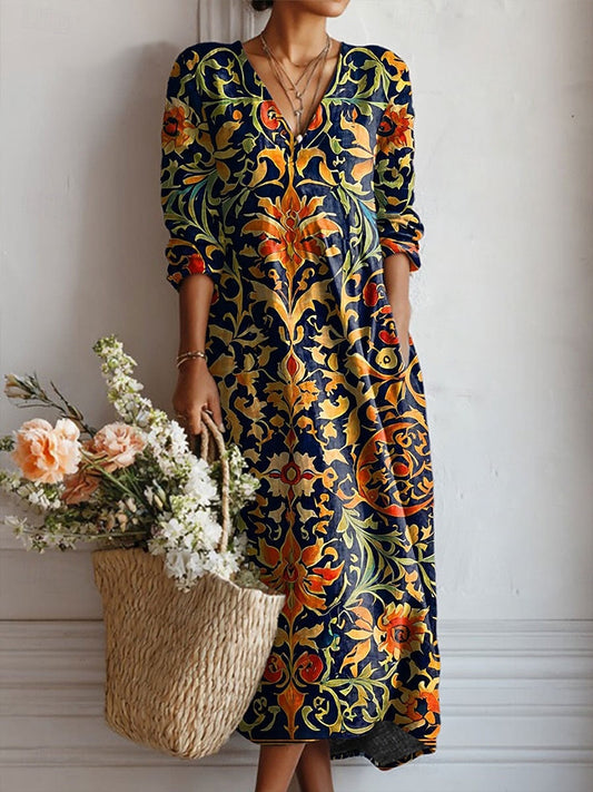 Iris Bohemian Maxi Dress