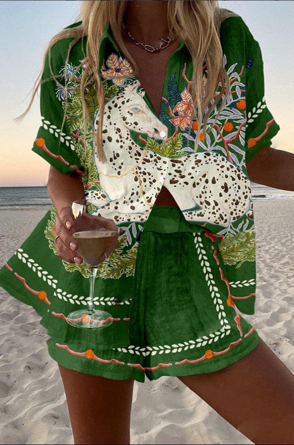 Sabina™ | Summer Top and Shorts Set
