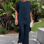 Lianah – Bluse Mit Weit Geschnittener Hose