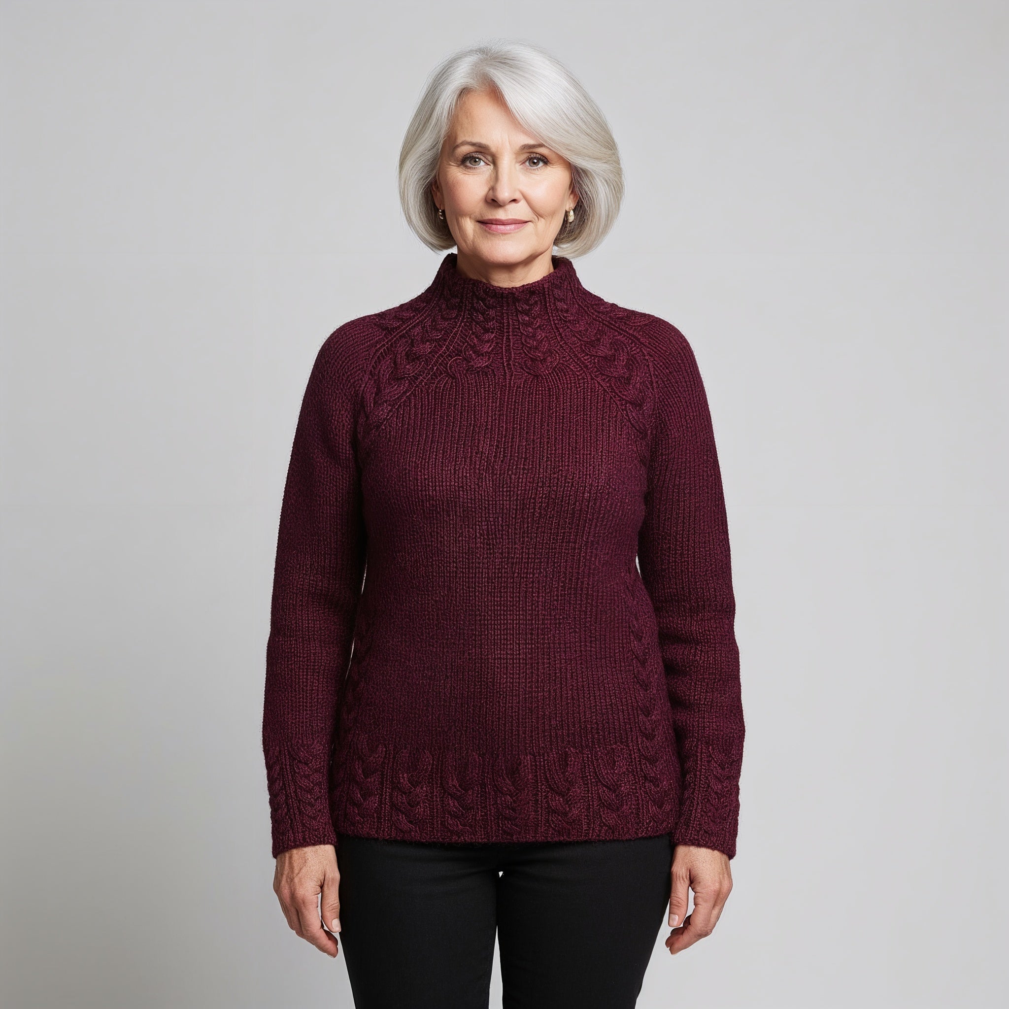 Classic Icelandic Wool Knit Sweater