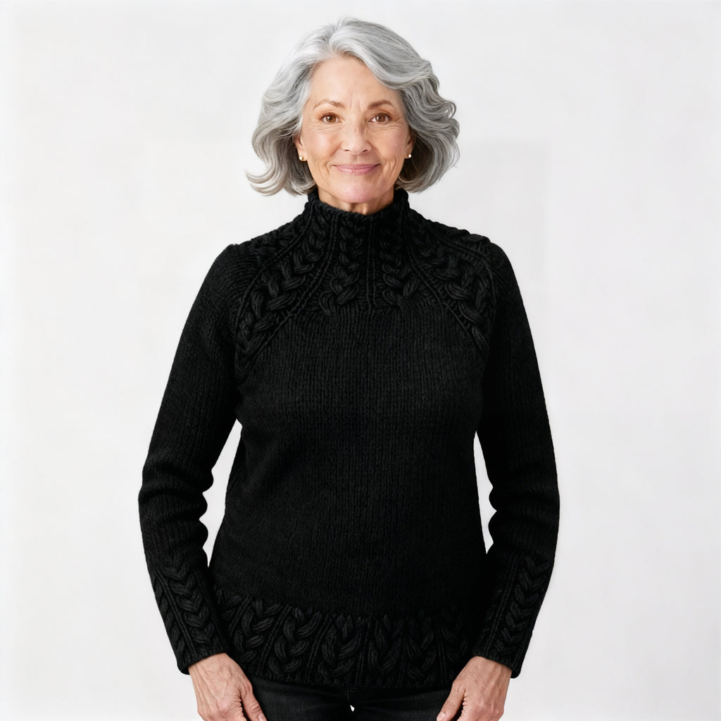 Classic Icelandic Wool Knit Sweater