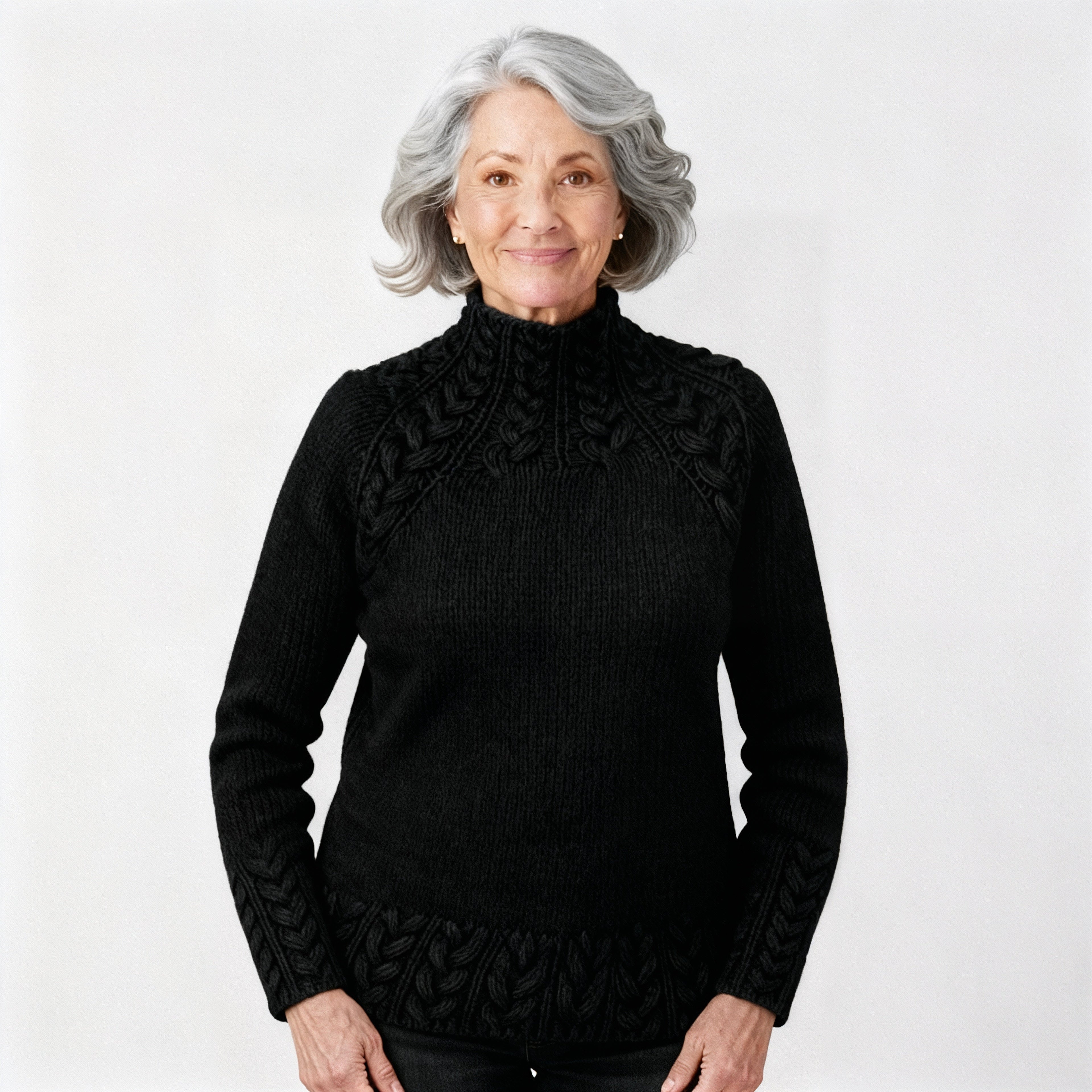 Classic Icelandic Wool Knit Sweater