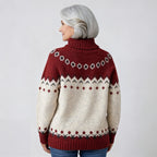 Classic Icelandic Wool Knit Sweater