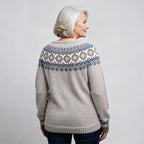 Classic Icelandic Wool Knit Sweater