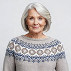 Classic Icelandic Wool Knit Sweater