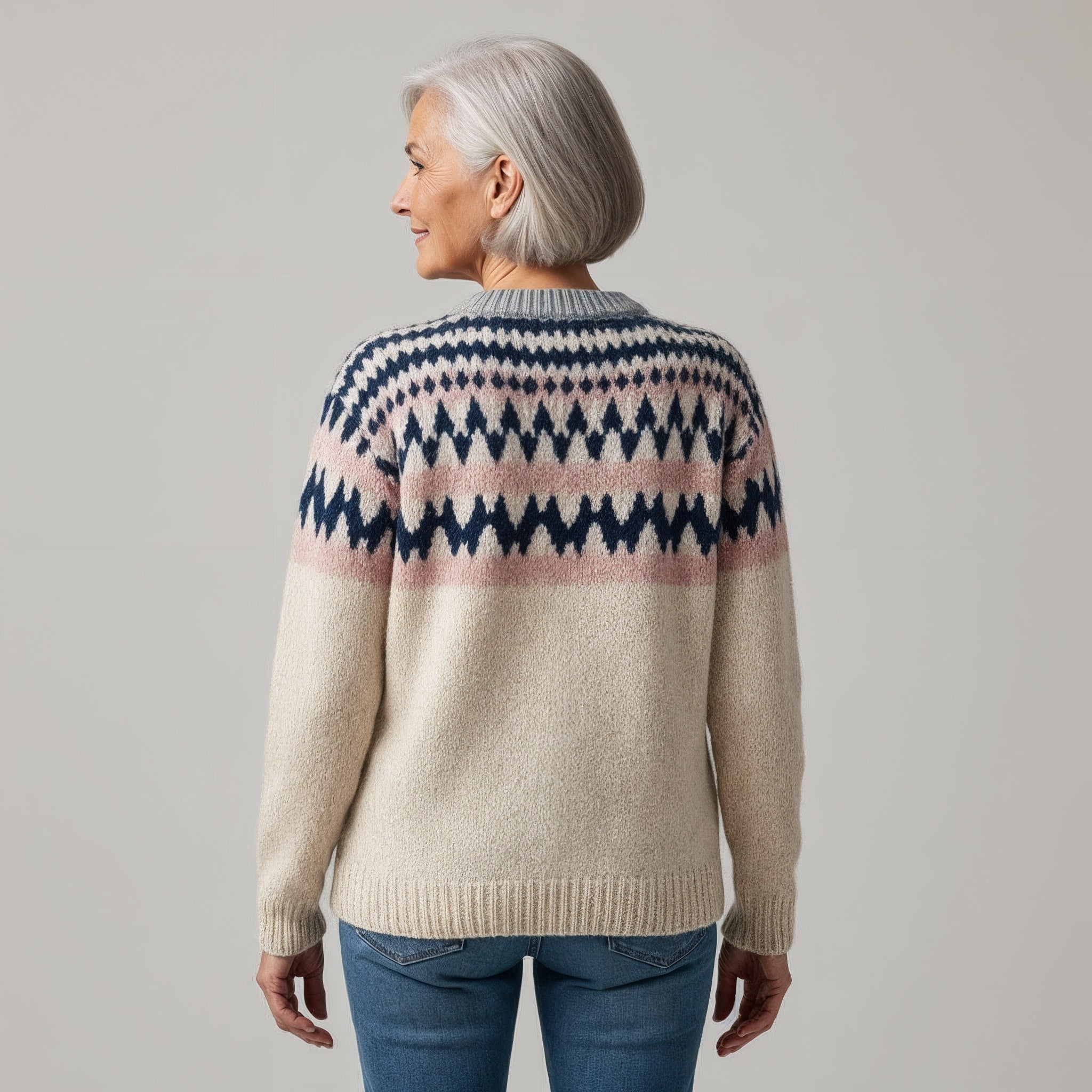 Classic Icelandic Wool Knit Sweater
