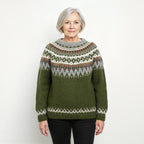 Classic Icelandic Wool Knit Sweater