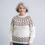 Classic Icelandic Wool Knit Sweater
