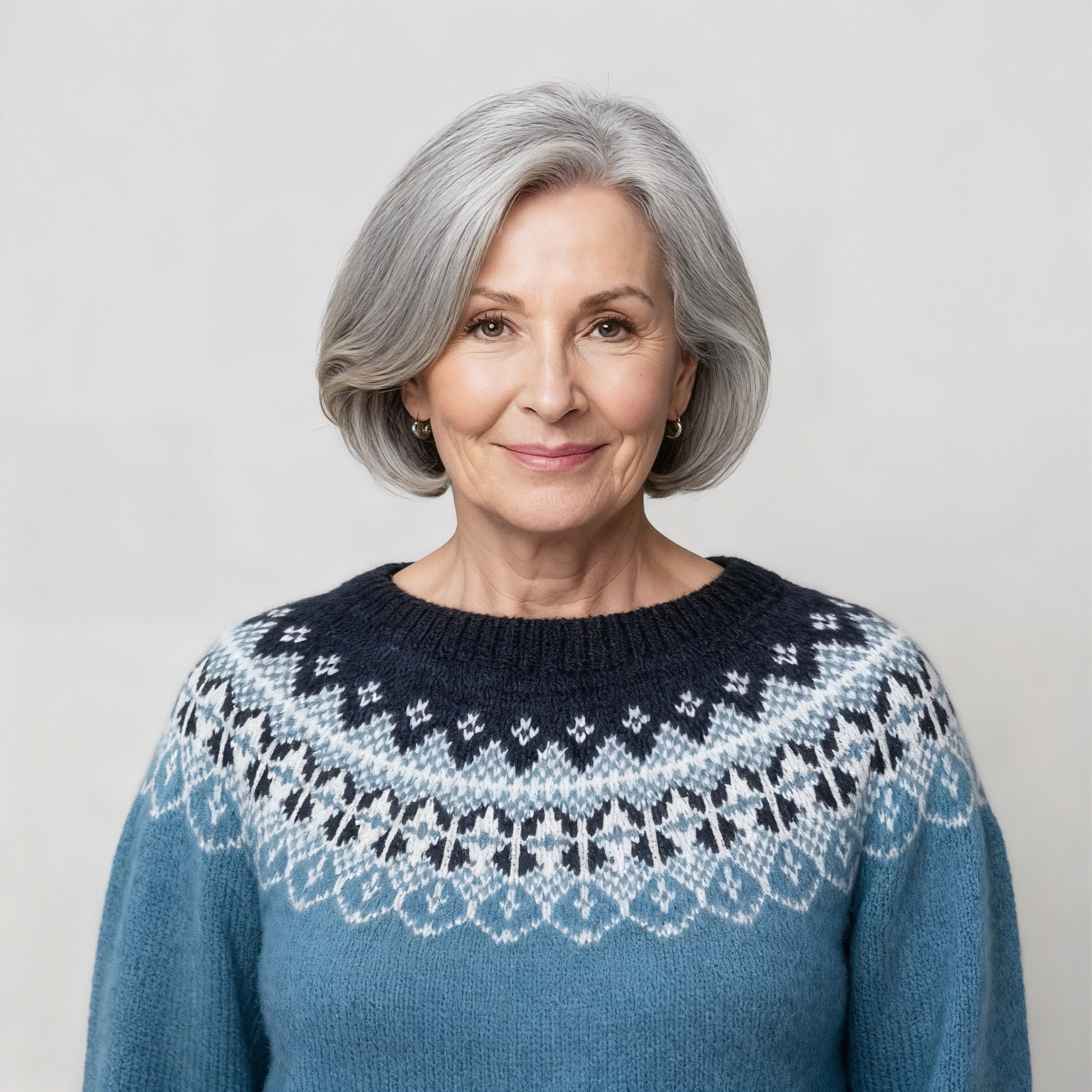 Classic Icelandic Wool Knit Sweater