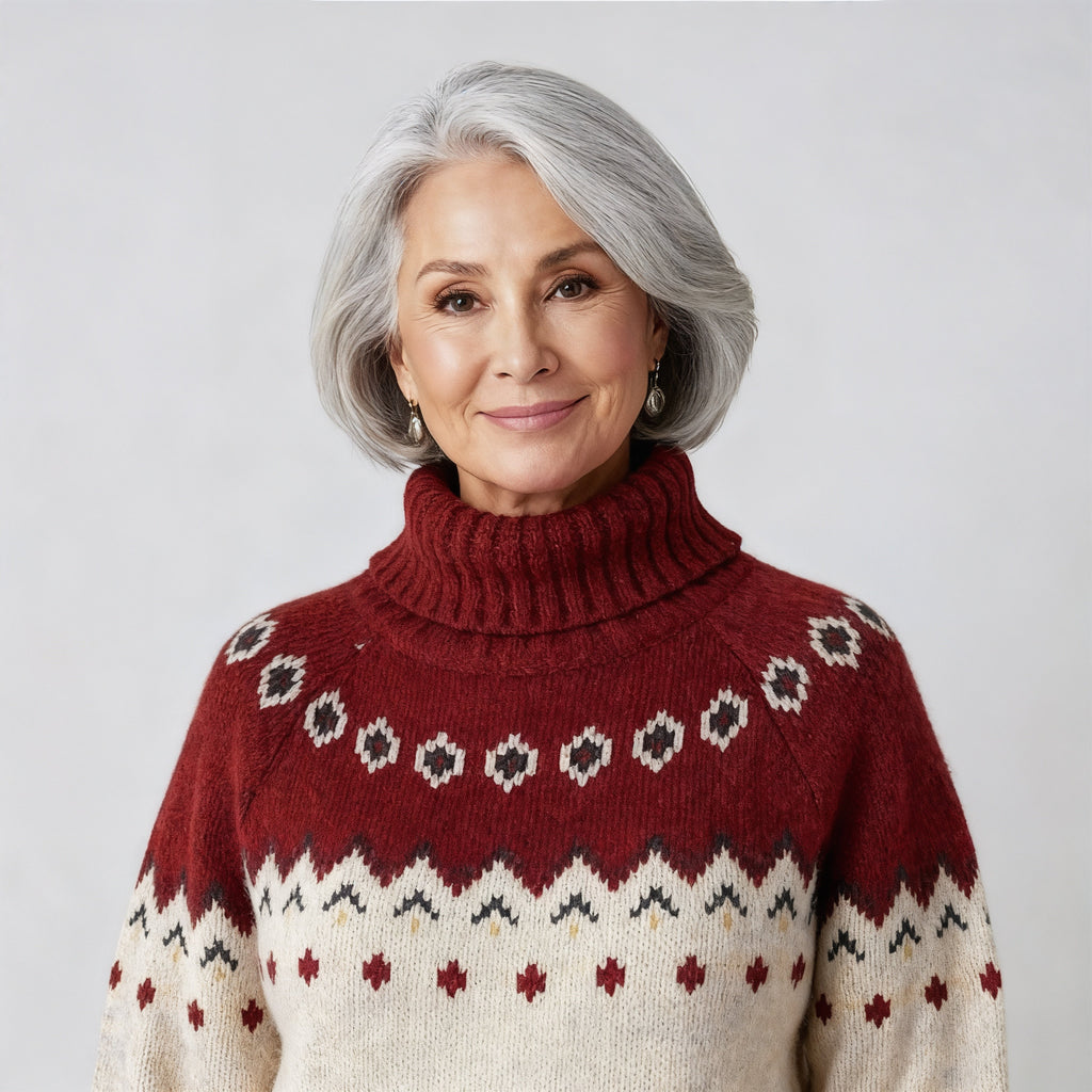 Classic Icelandic Wool Knit Sweater