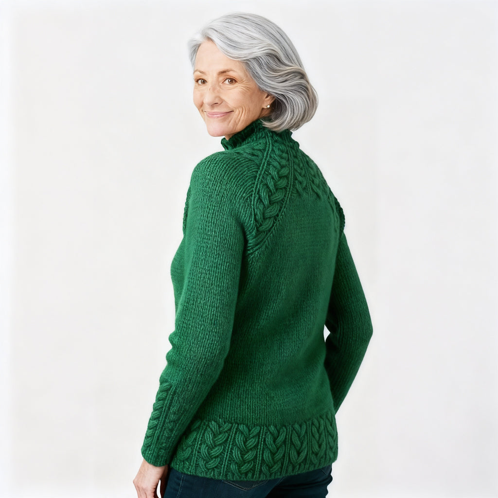 Classic Icelandic Wool Knit Sweater