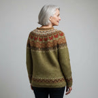 Classic Icelandic Wool Knit Sweater