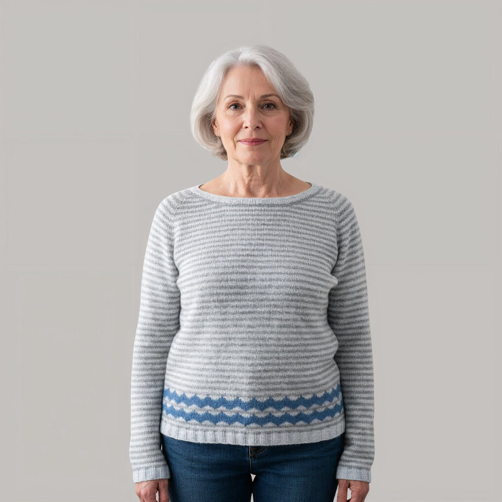 Classic Icelandic Wool Knit Sweater