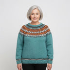 Classic Icelandic Wool Knit Sweater