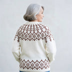 Classic Icelandic Wool Knit Sweater