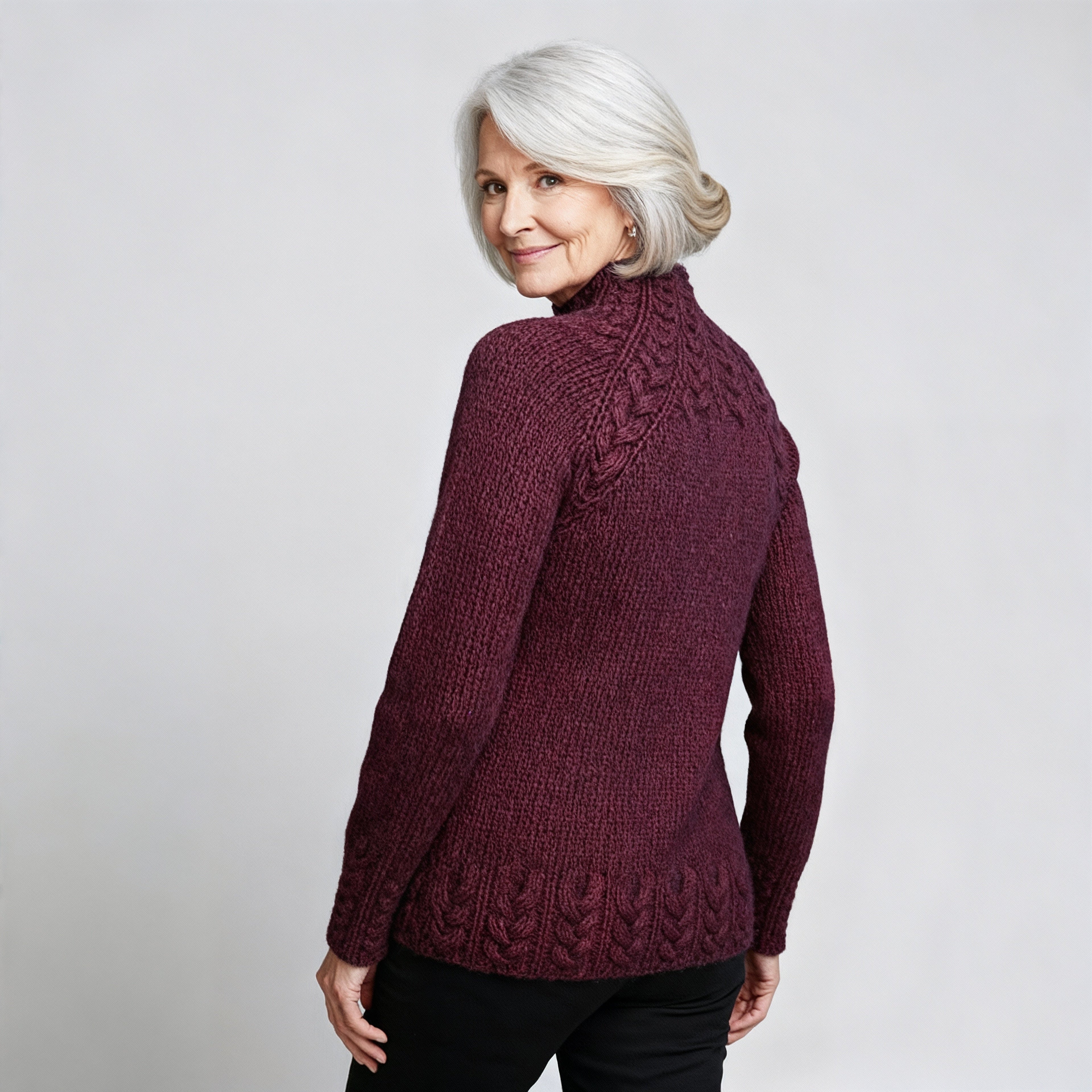 Classic Icelandic Wool Knit Sweater