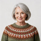 Classic Icelandic Wool Knit Sweater