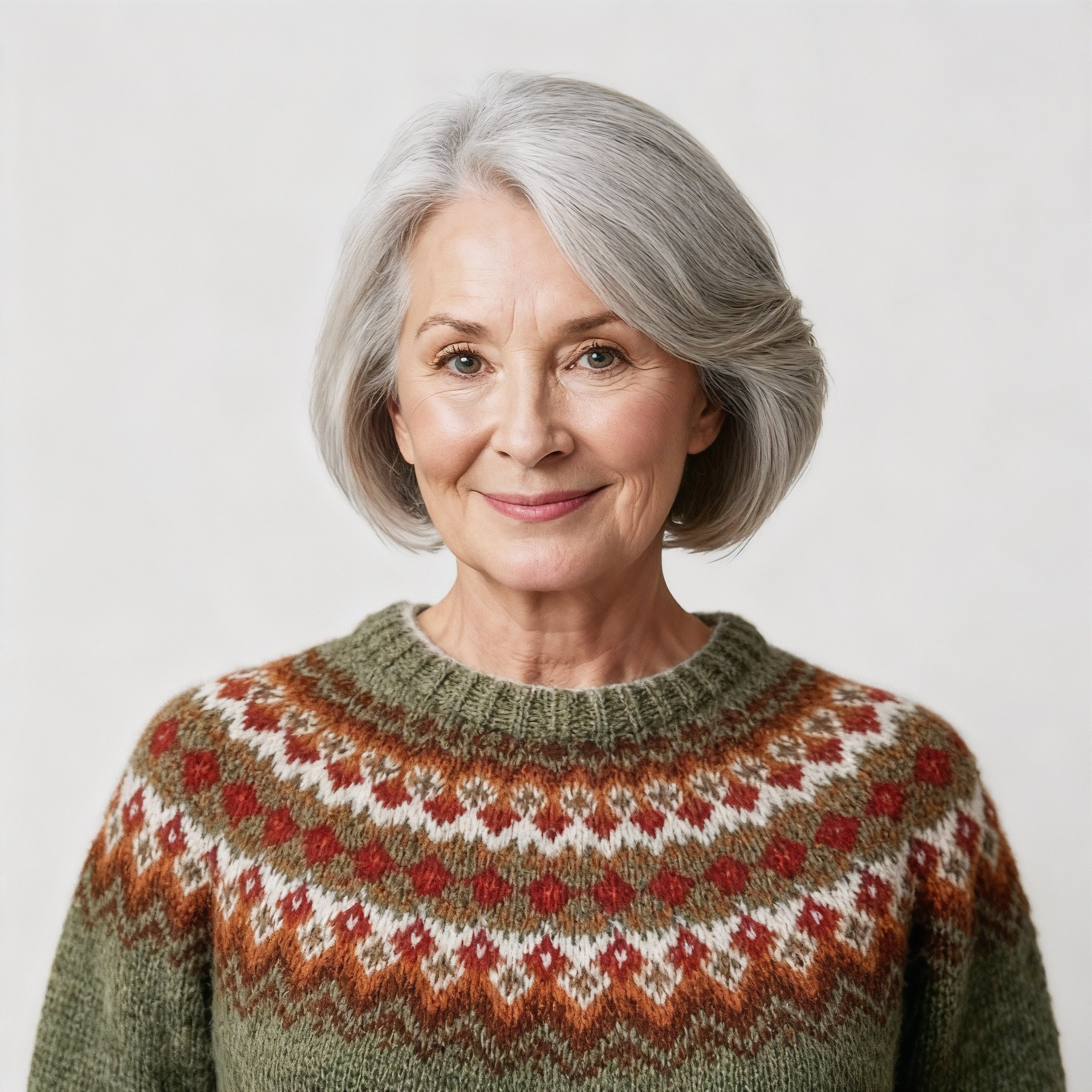 Classic Icelandic Wool Knit Sweater