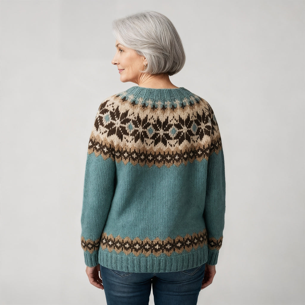 Classic Icelandic Wool Knit Sweater