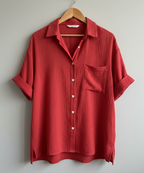 Elisabeth | Short Sleeve Blouse